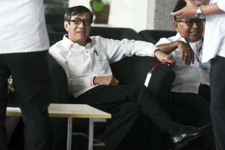 Hari Pertama Kerja Pasca Liburan , Menkumham Yasonna Laoly Langsung Diperiksa KPK